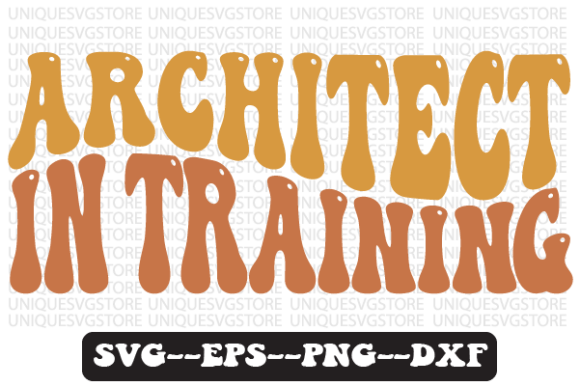 Architect in Training Retro SVG Design