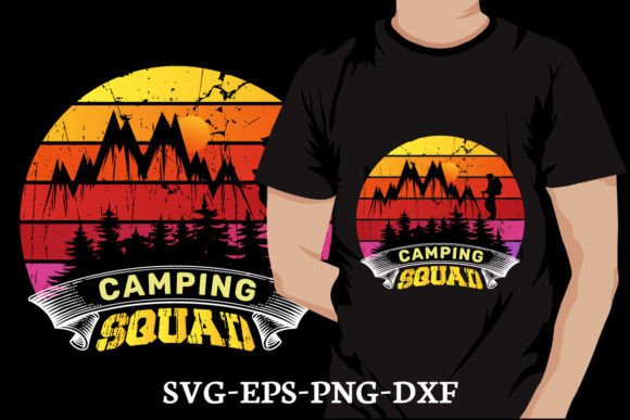 Camping Quote Vintage Premium T-Shirt Graphics