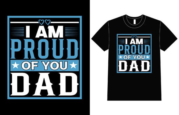 Dad Typography T-Shirt Designs Graphics