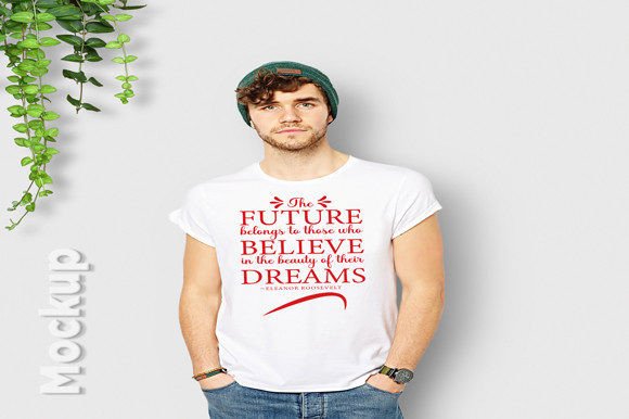 The Future Belongs to Those Who Believe Graphics